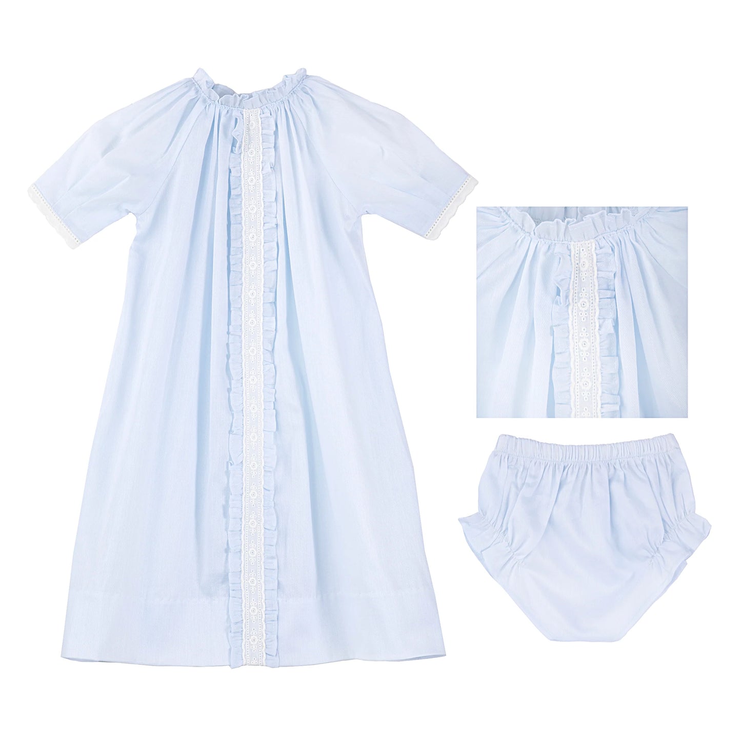 Baby Eyelet Cotton Daygown