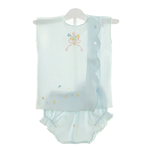 Baby Cotton Diaper Set-Floral