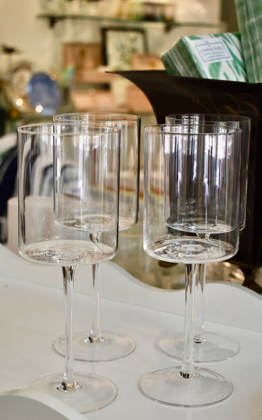 Cindy Clear Wine Glass