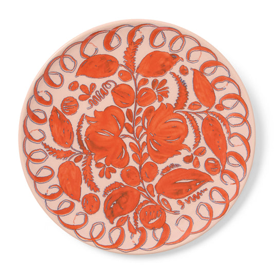 Amalfi Dinner Plate Pink - 10.6" Diameter