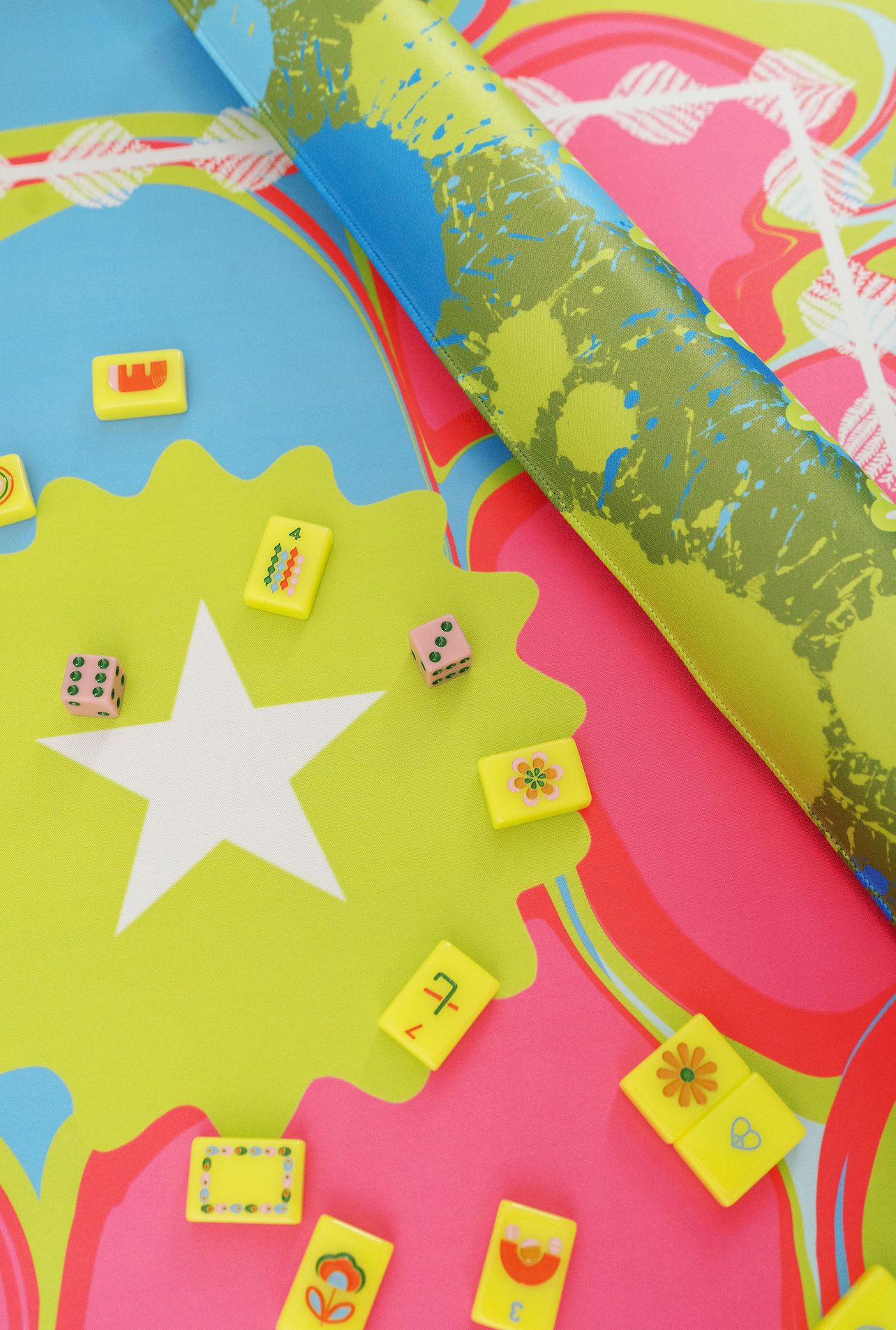 Fête Papier Mahjong Mats 