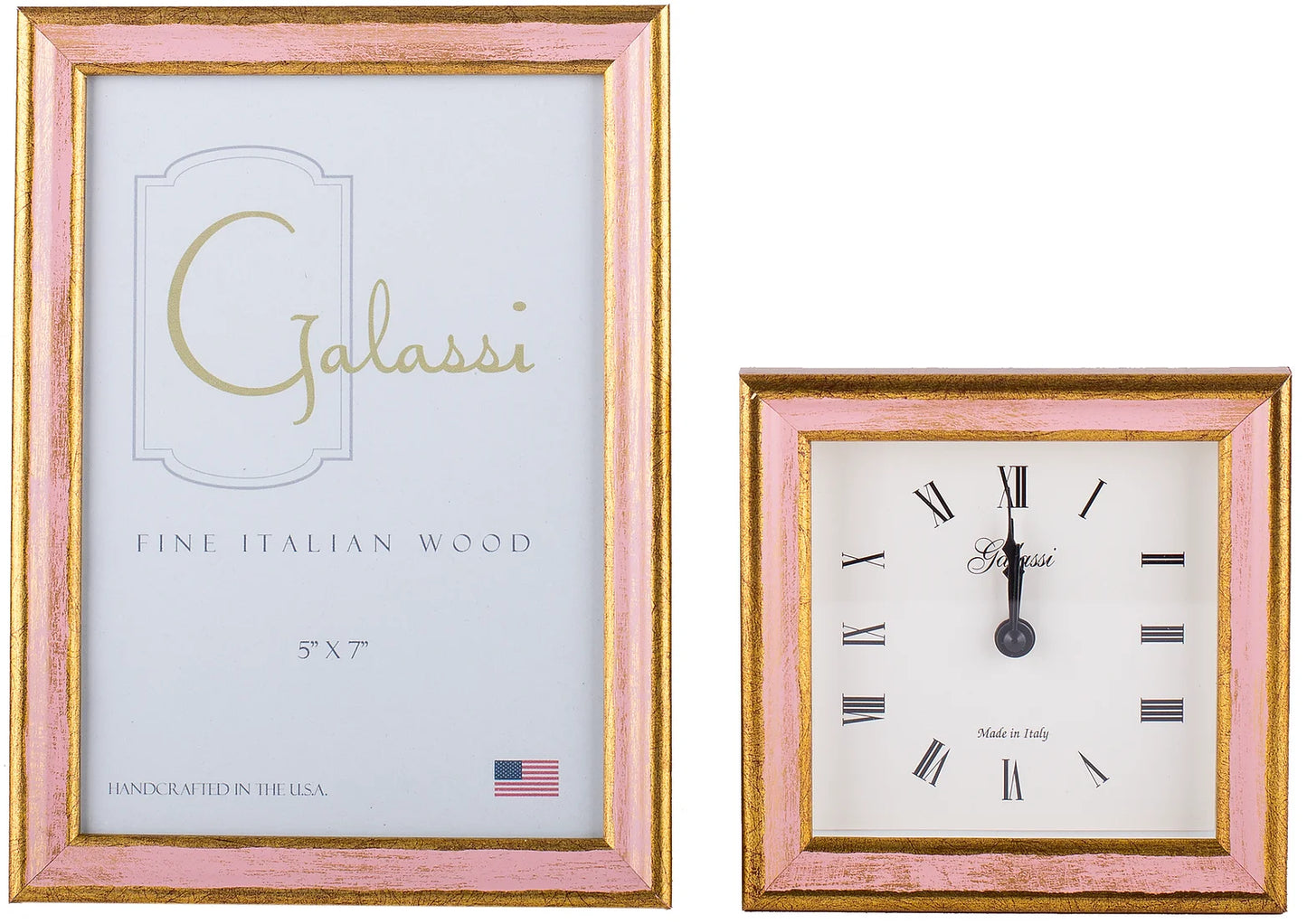 Pink and Gold Florentine Frame 4 X 4