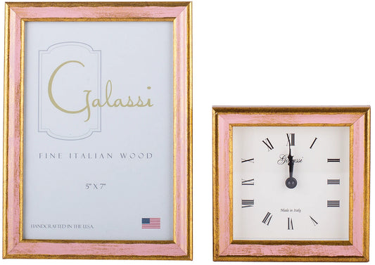 Pink and Gold Florentine Frame 4 X 6
