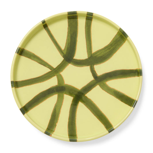 Amalfi Appetizer Plate Lime - 7.1" Diameter