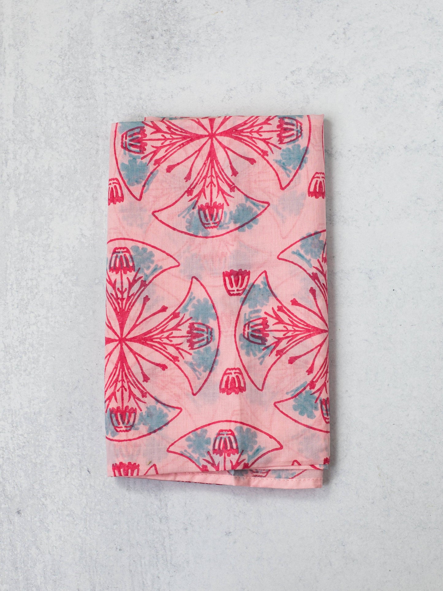 Sarong - Pink Voile - Mosaic, Saltwater & Pink
