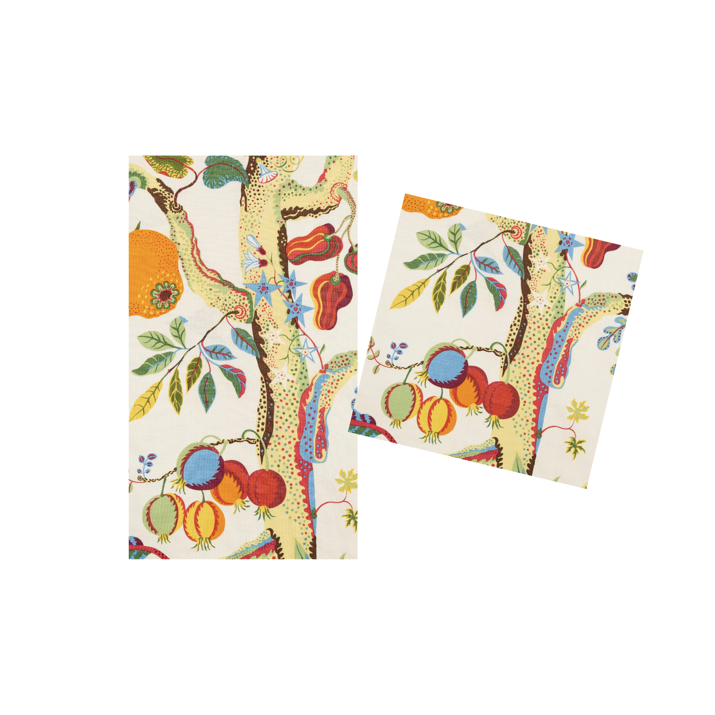 Fruit Tree Cloth-feel Napkins