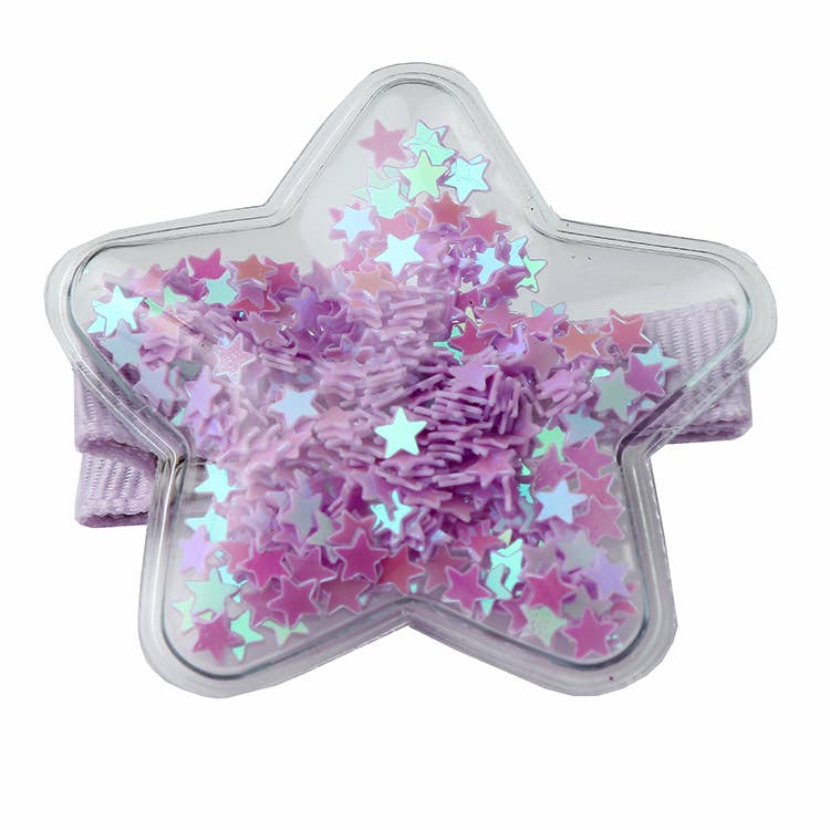 Confetti Star Hair Clip