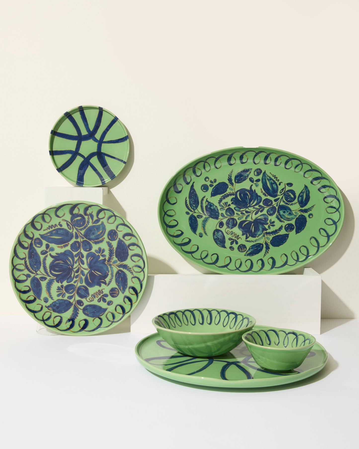 Amalfi Cereal Bowl Green - 7" Diameter - 10.1 fl oz