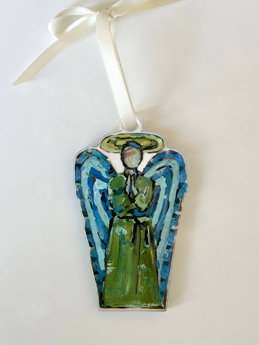 Heavenly Angel Male Ornament