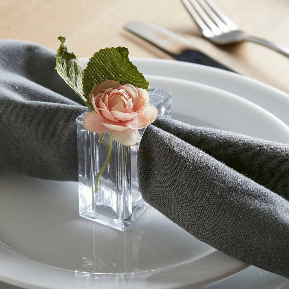 2-In-1 Budvase Napkin Rings