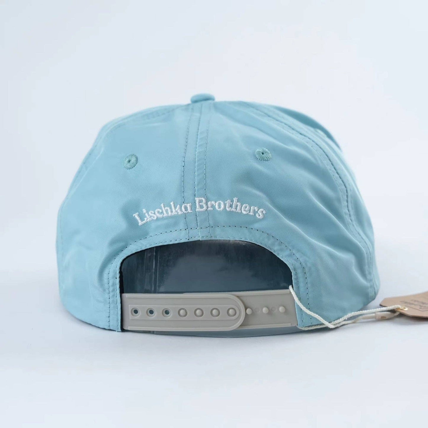 Black Drum Rope Cap, Aqua