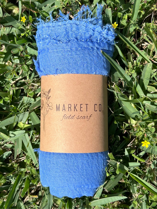 Gauze Scarf - Steel