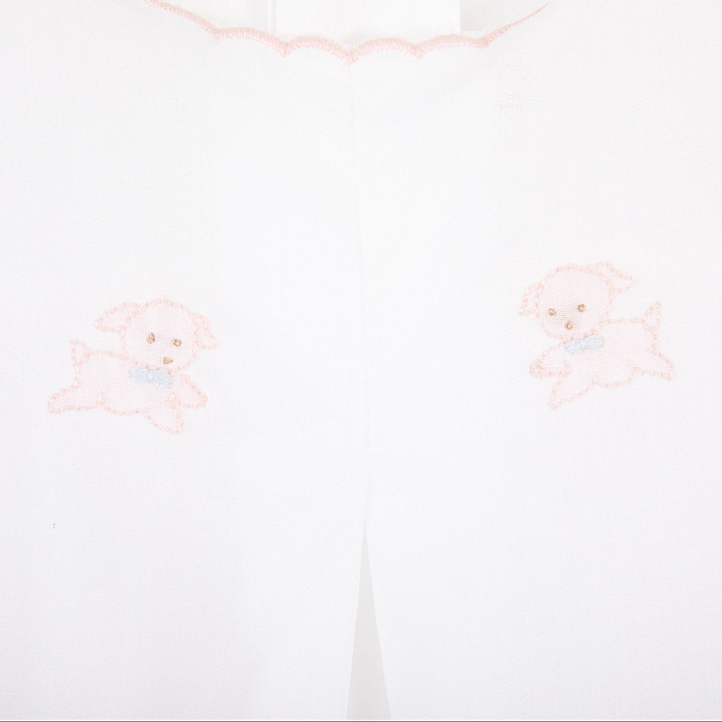 BABY PUPPY COTTON DAYGOWN: Pink / 0/3M