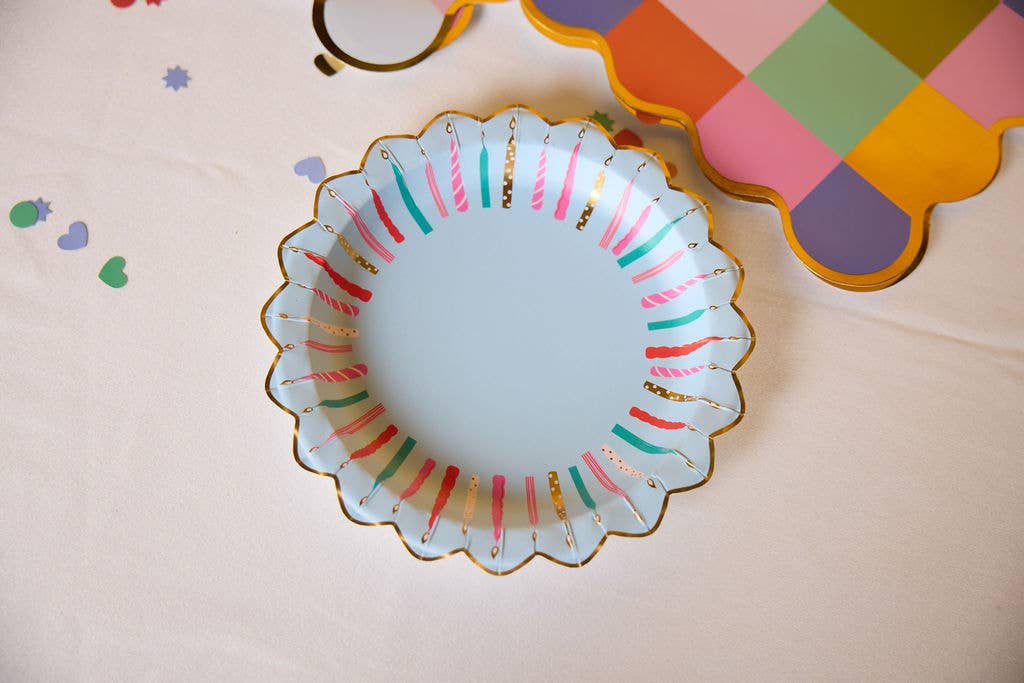 Birthday Wishes Dessert Plate Set