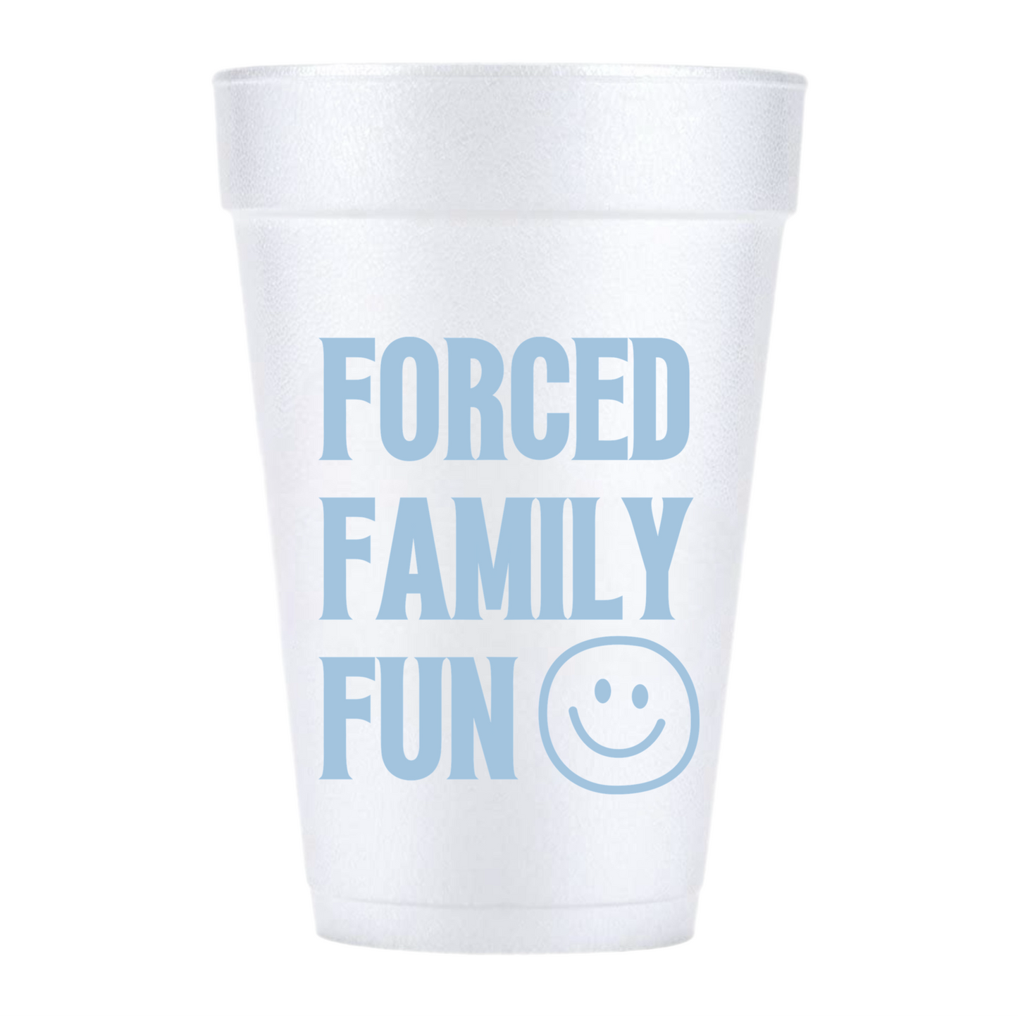 FORCED FAMILY FUN : STYROFOAM CUP SLEEVE