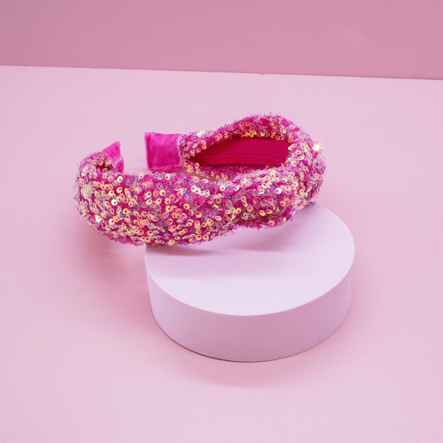 Sequin Knotted Headband