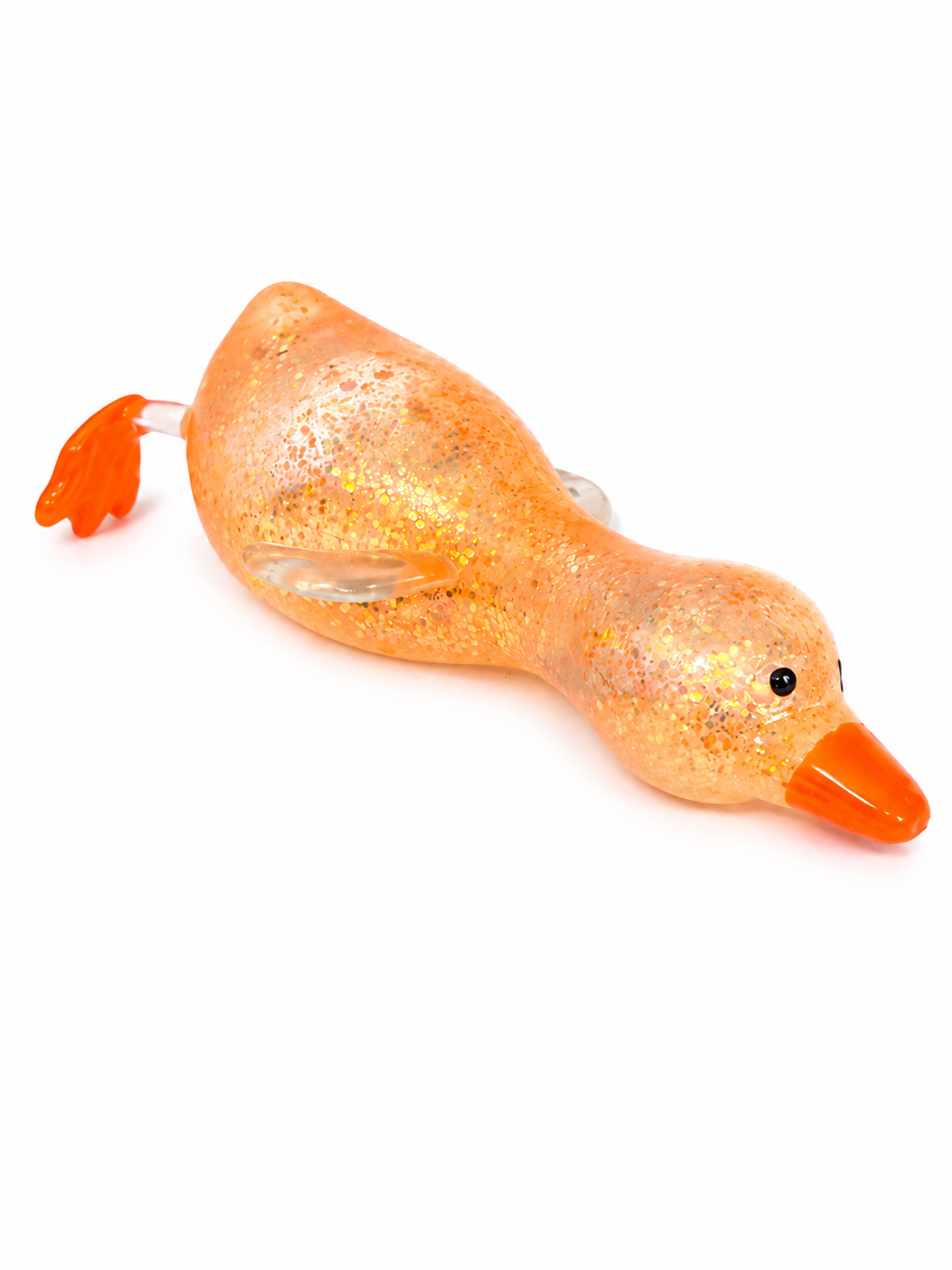 Duck Glitter Squishy Toy