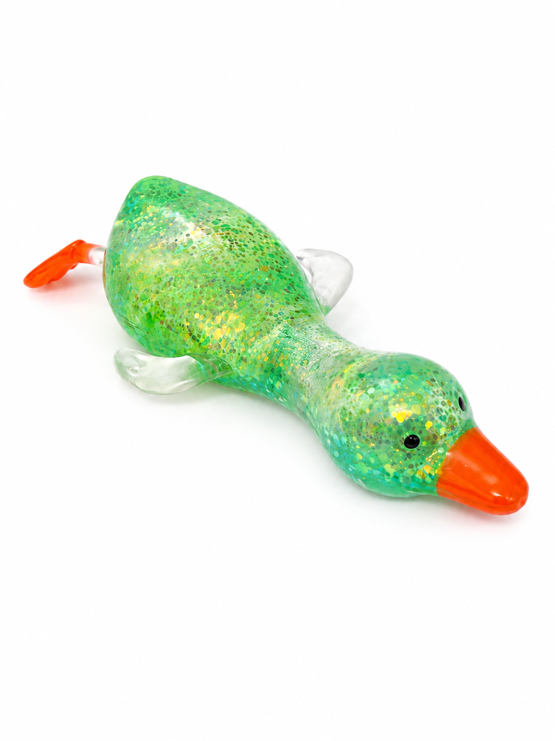 Duck Glitter Squishy Toy