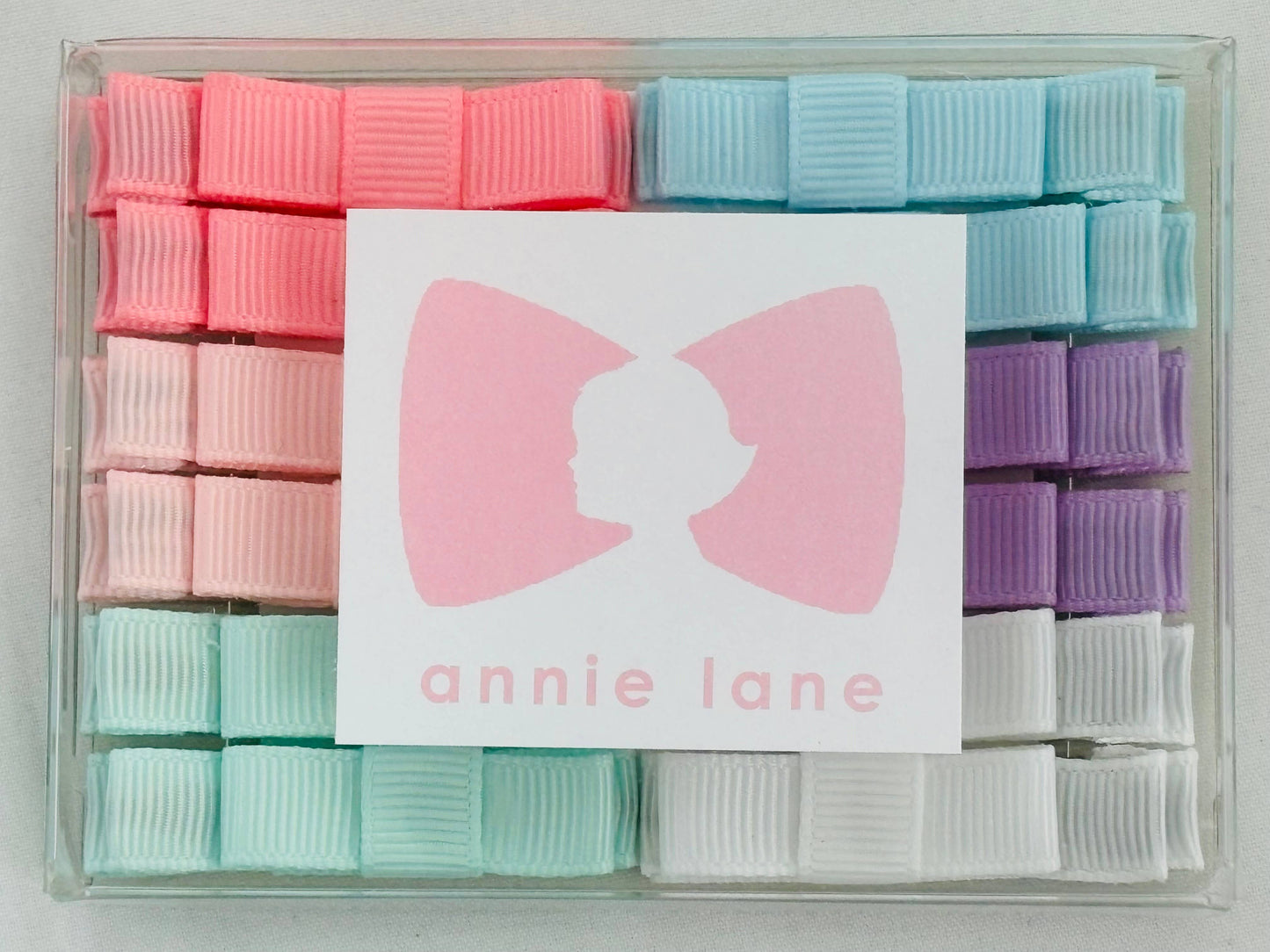 Box of 12 hair bows