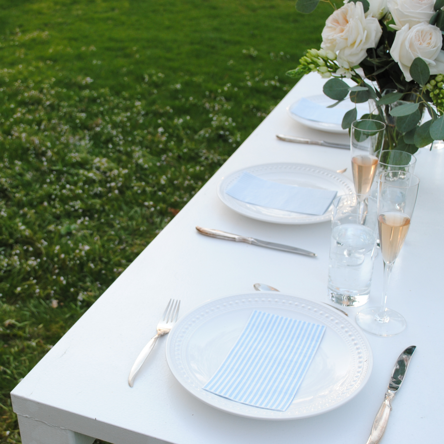 Seersucker Guest Napkins