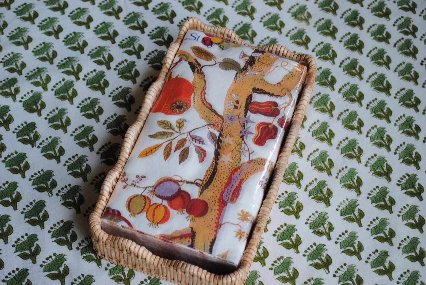Fruit Tree Cloth-feel Napkins