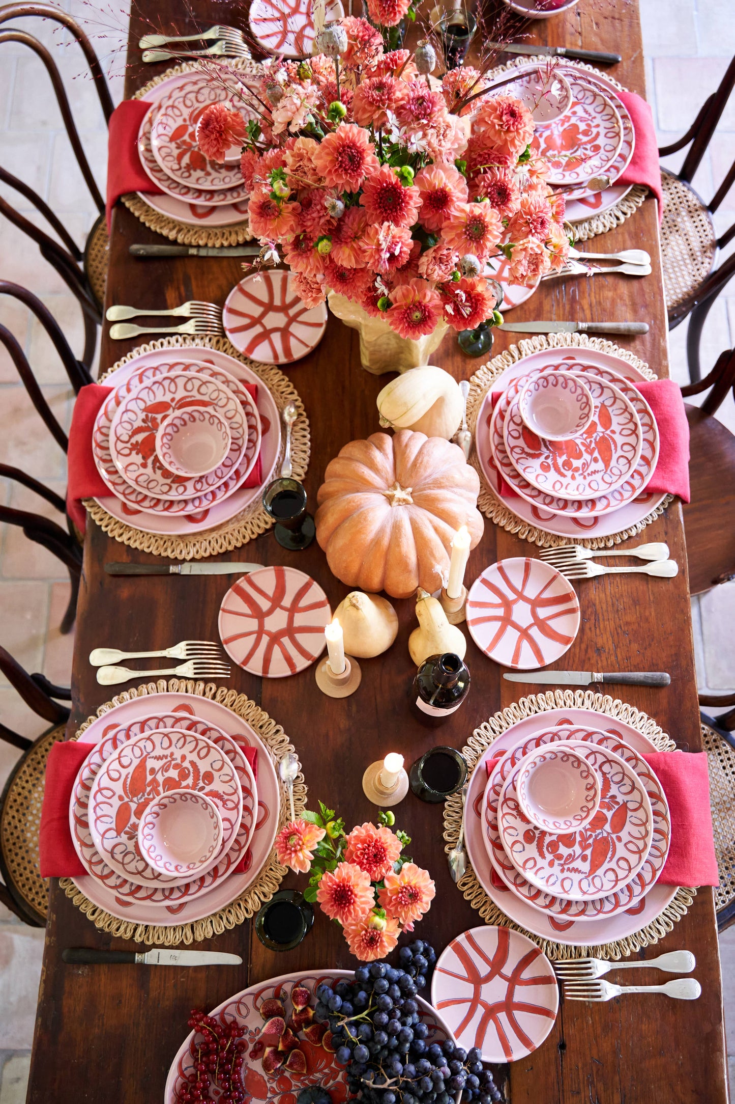 Amalfi Oval Tray Pink - 15.7" x 11"