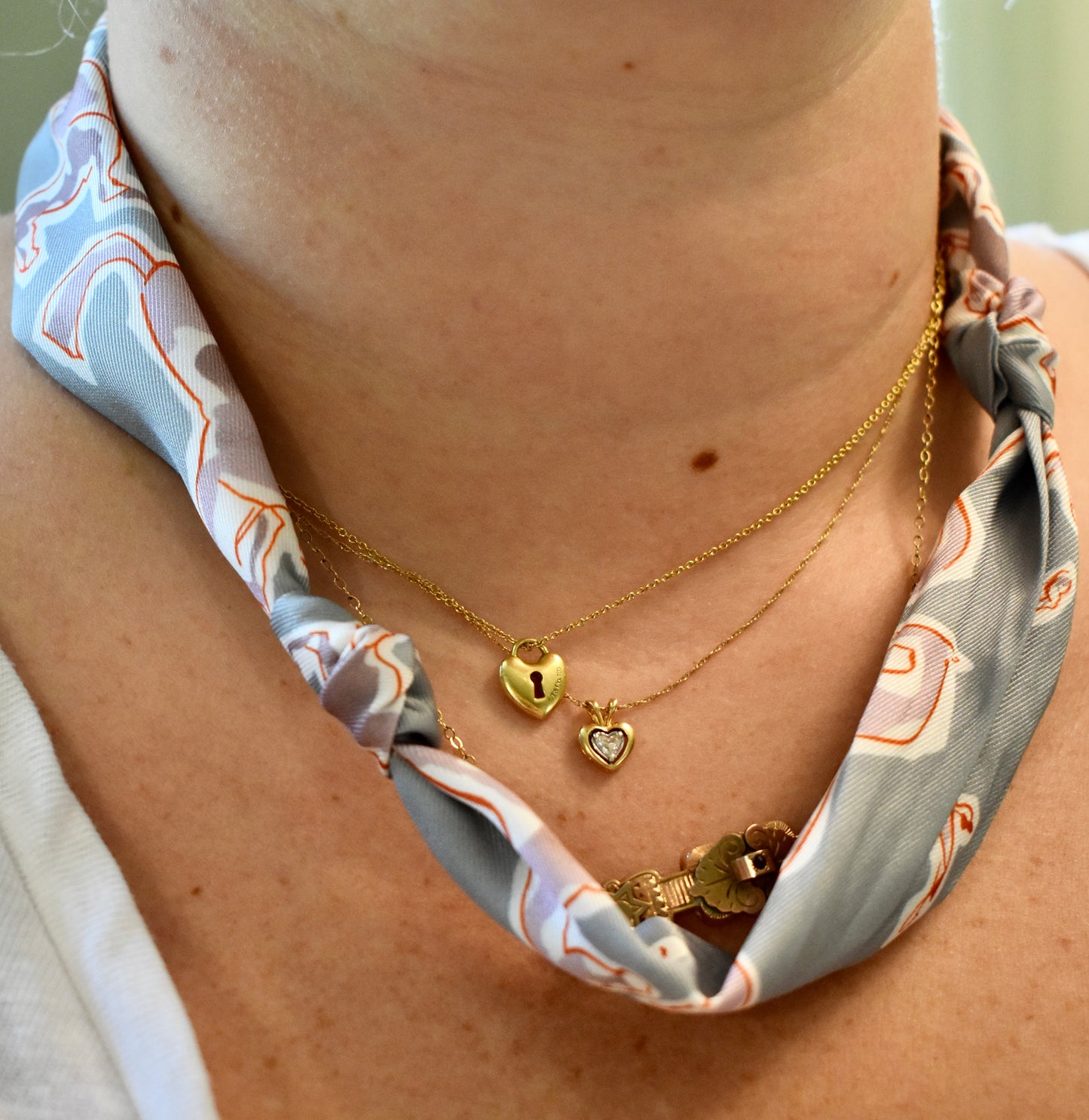 Save a Horse Scarf Nacklace