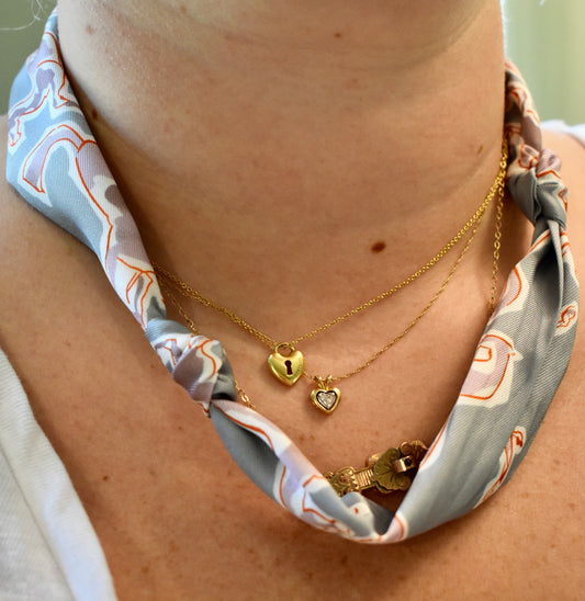 Save a Horse Scarf Nacklace
