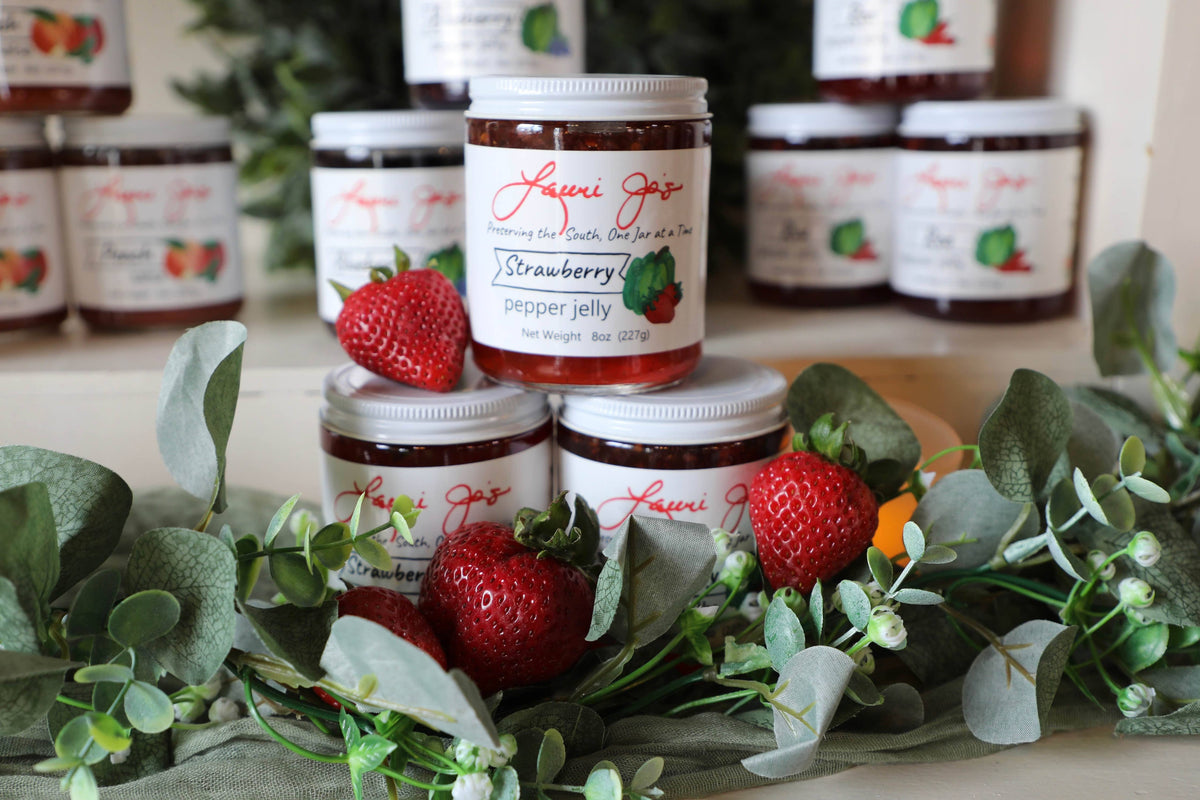 Lauri Jo's Strawberry Pepper Jelly, 8oz