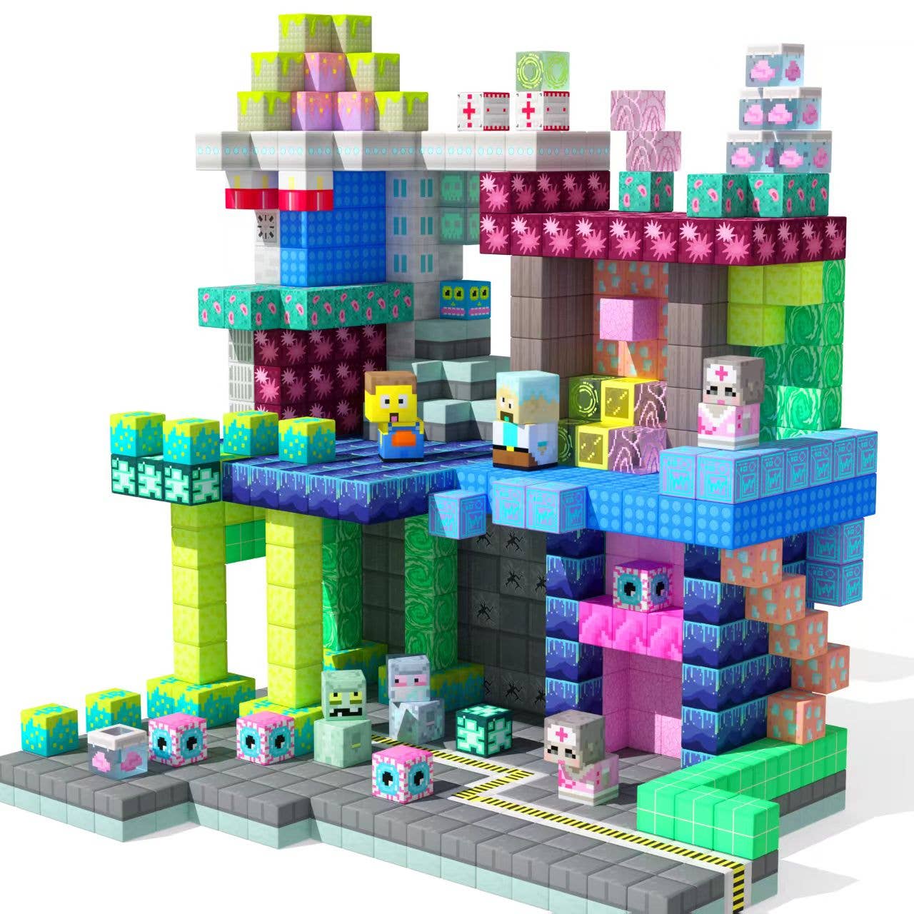 Magnetic Building Blocks
