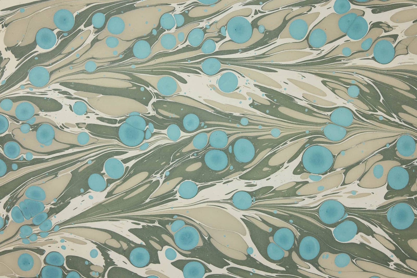 Hand Marbled Wrapping Paper Sheets - Cosmos Ocean Slate