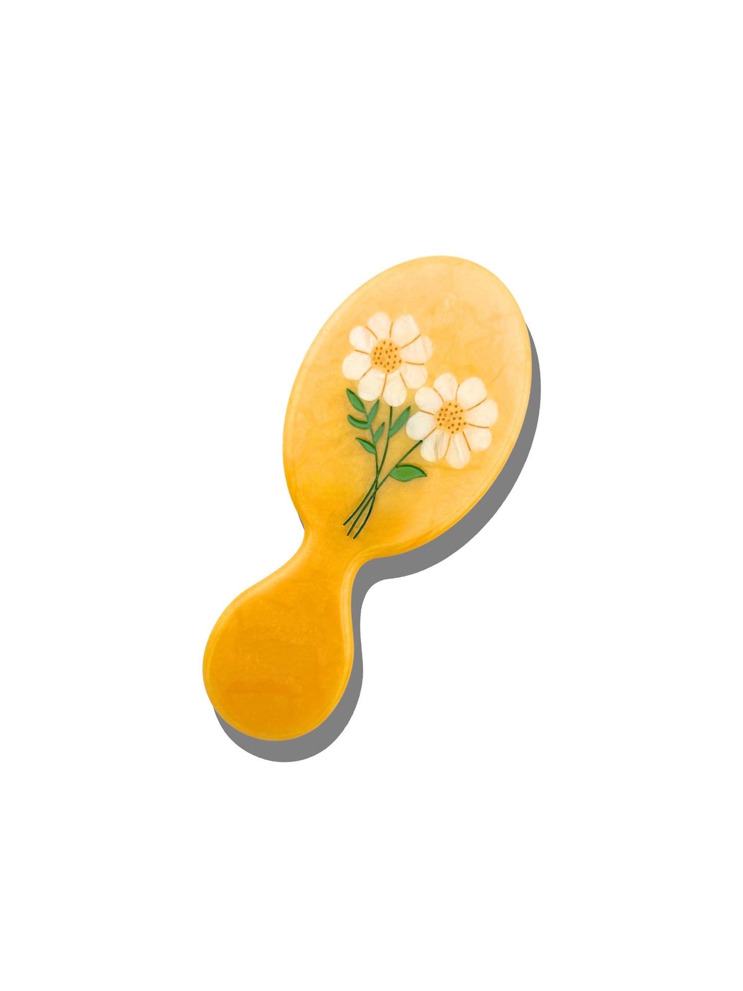 Hand-painted Vintage Daisy Stem Handbag Hero Brush