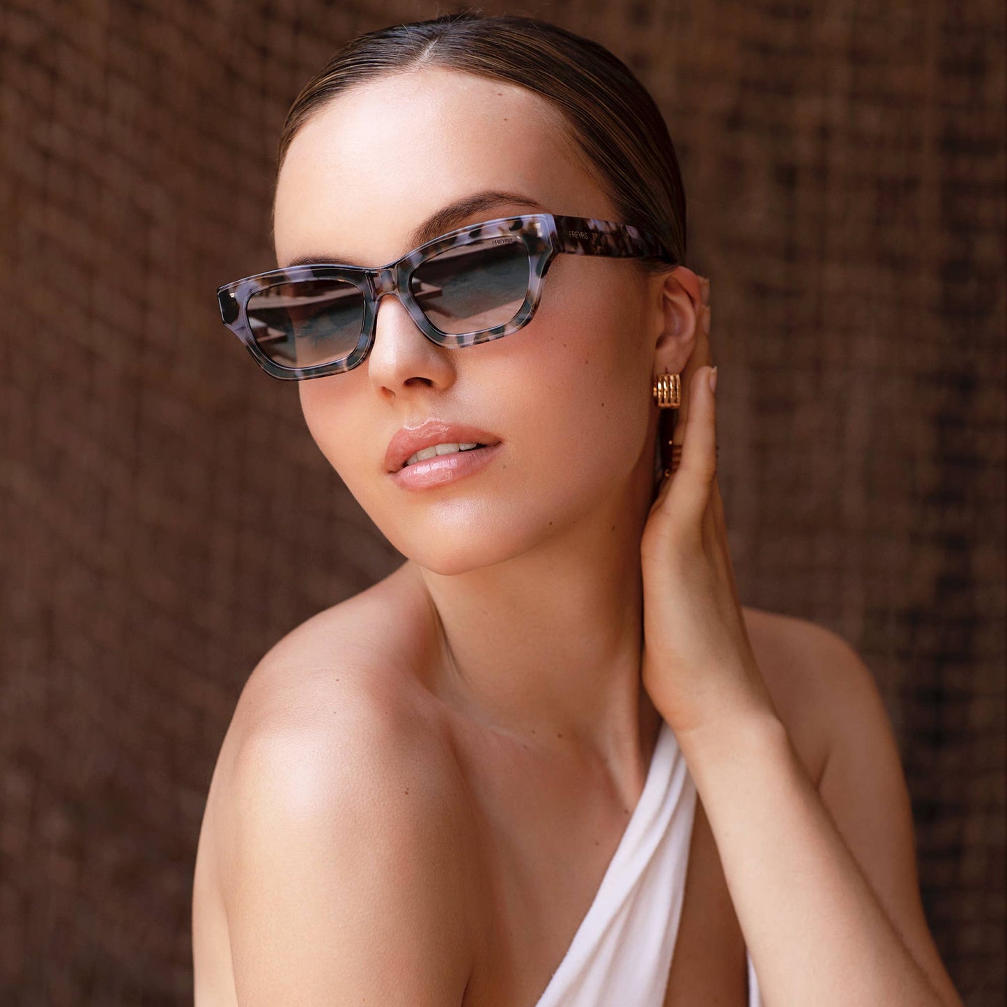 Aurora Acetate Cat Eye Sunglasses