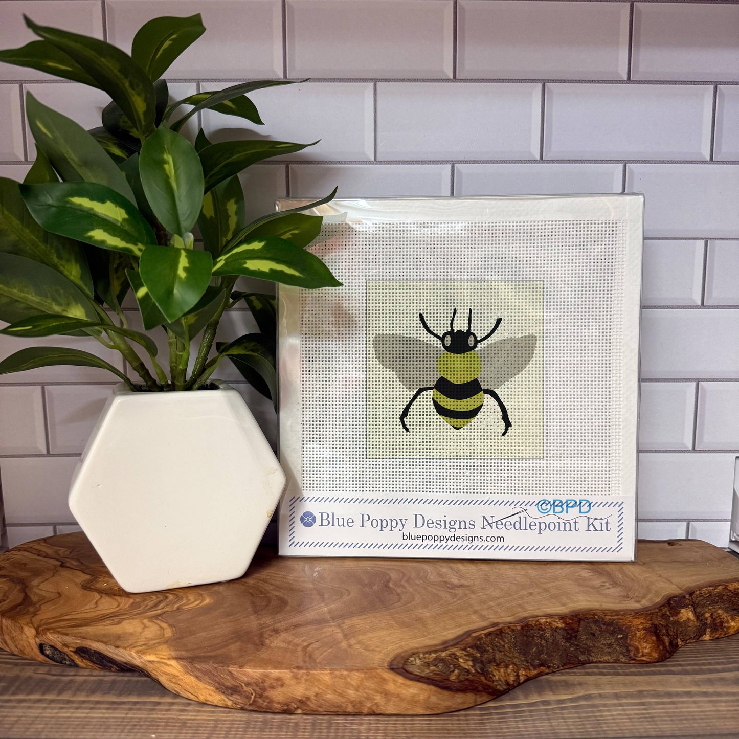 Bee Needlepoint Kit