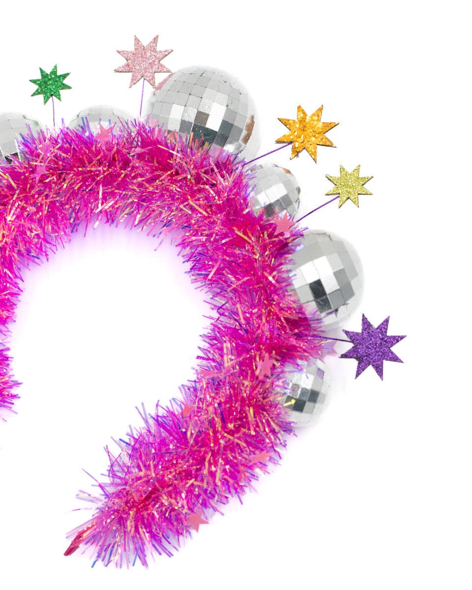 Pink Disco Headband
