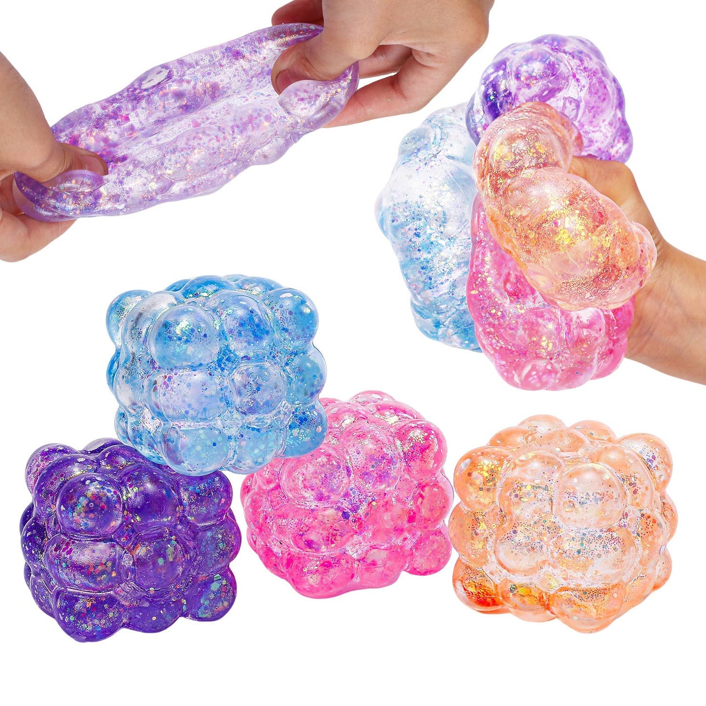 Glitter magic cube Squishy