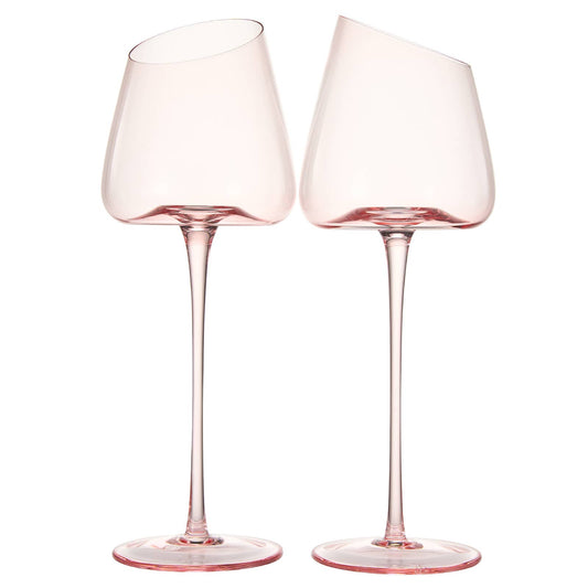 Khen Pink Wine Glasses