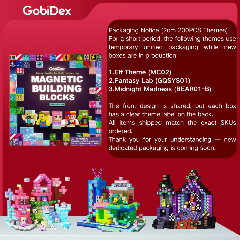 Magnetic Building Blocks