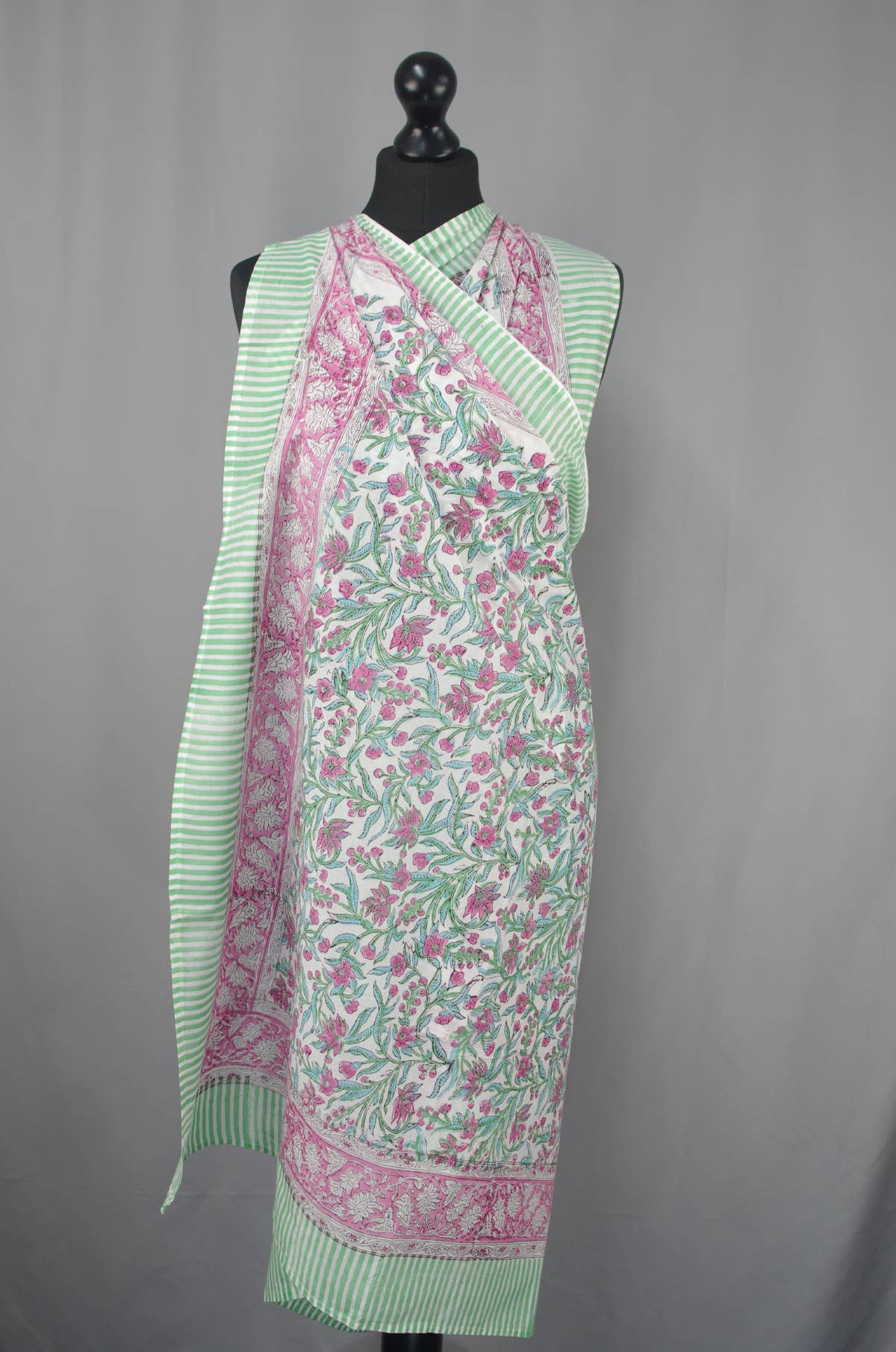 Beach  Coverup Sarong Pareo - Summer Wildflowers