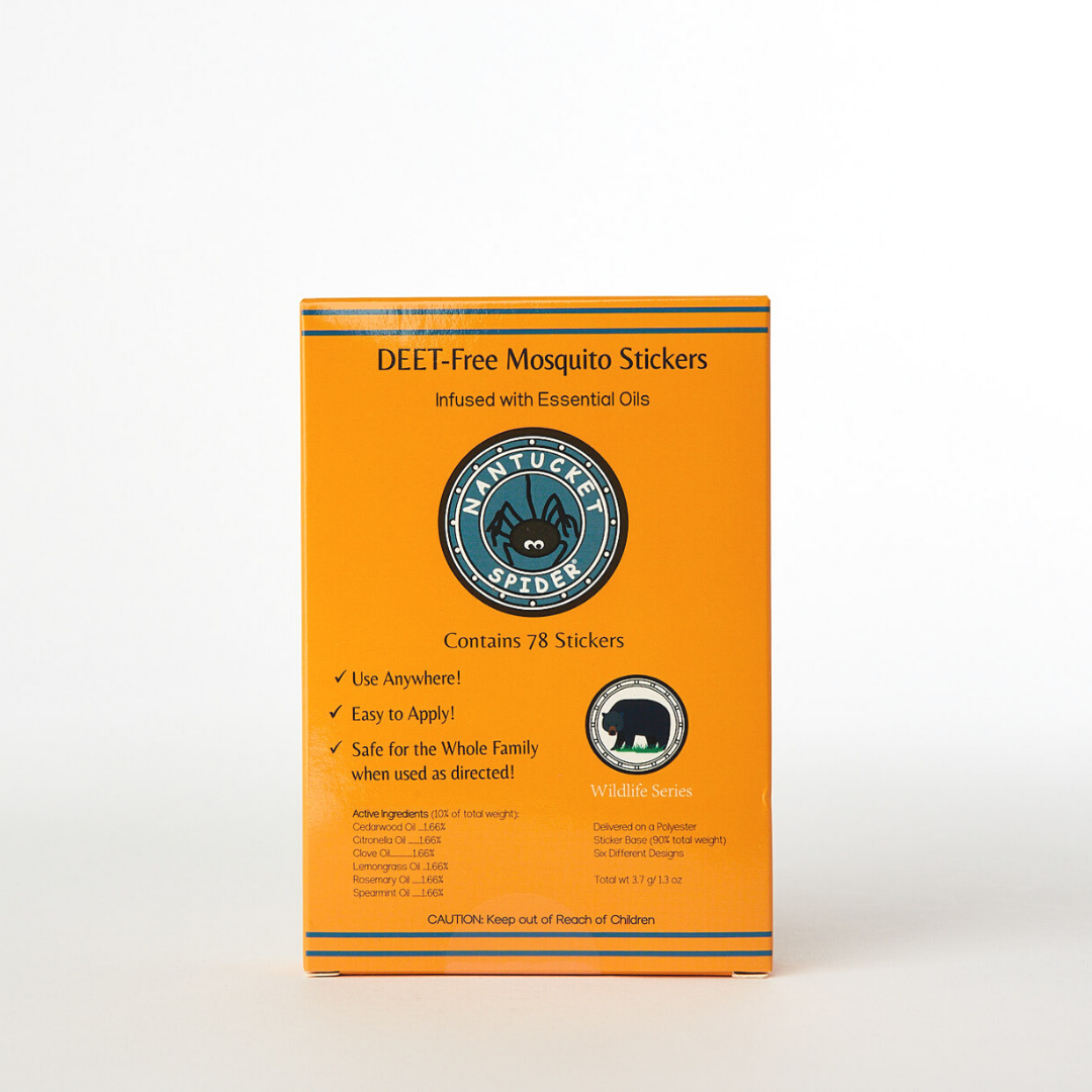 Nantucket Spider Mosquito Repellent Stickers