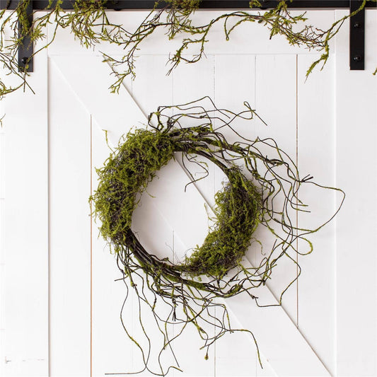 Moss  & Twig Wreath