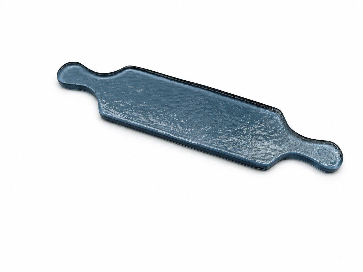 Hammered Glass Long Serving Board
