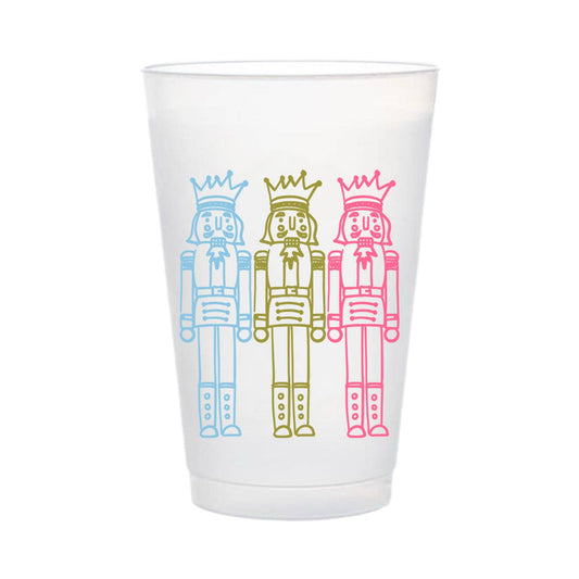 NUTCRACKERS : FROSTED CUP SLEEVE