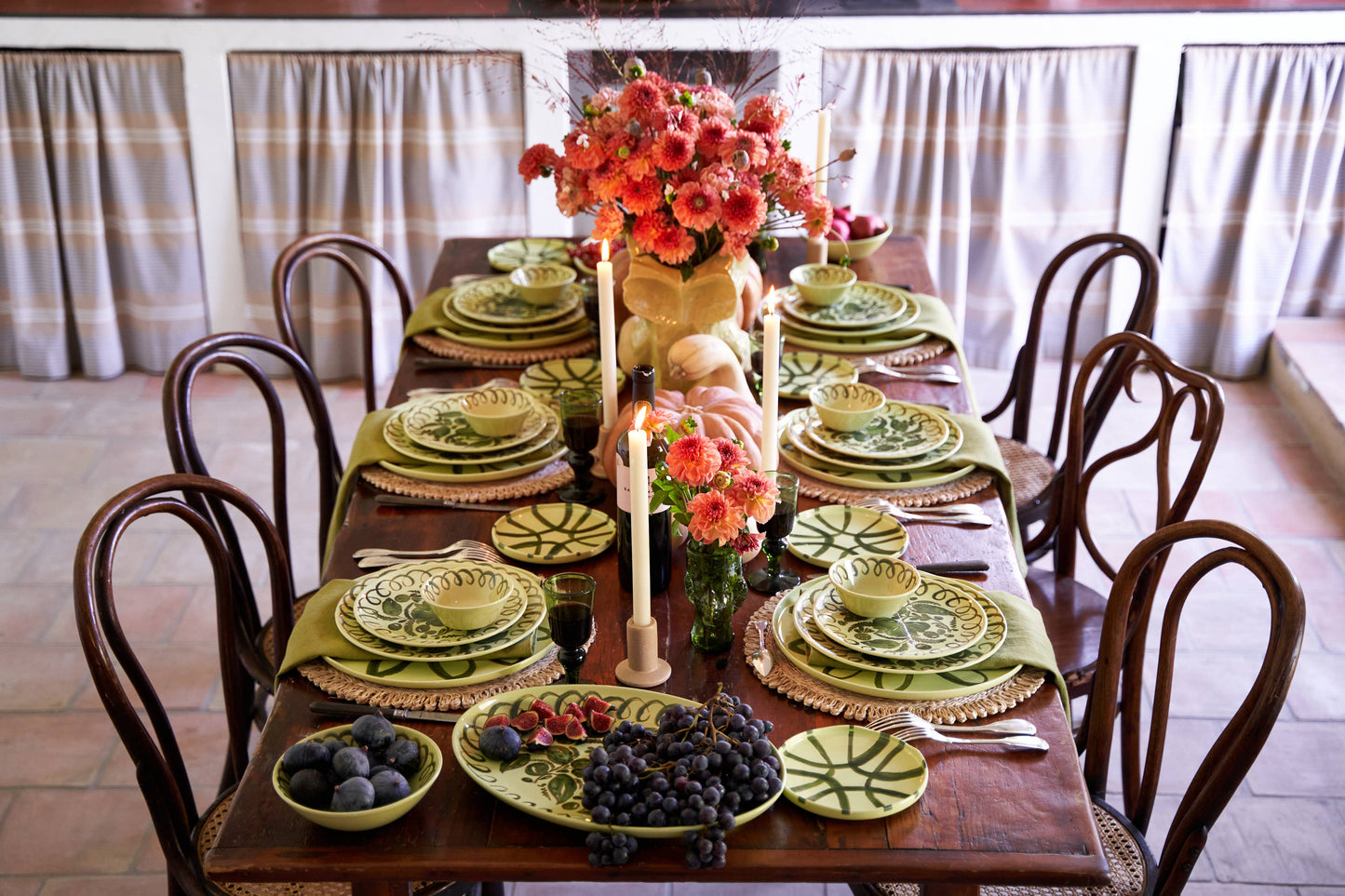 Amalfi Oval Tray Lime - 15.7" x 11"