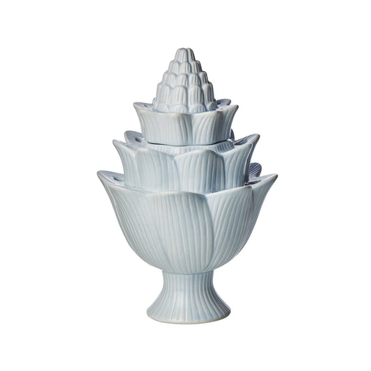 Tulipiere Artichoke Light Blue, Small