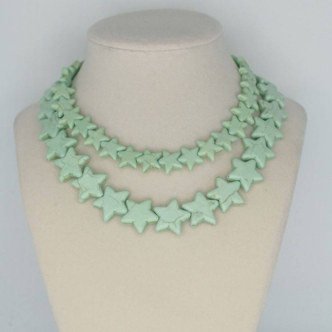 Sea Star Necklace - Small - Green