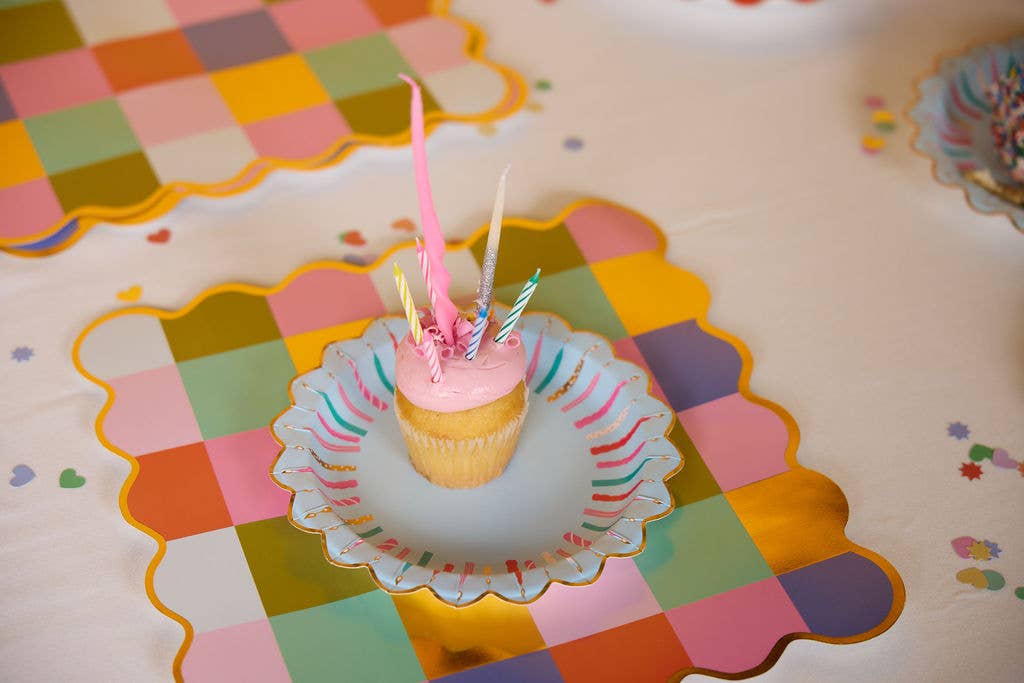 Birthday Wishes Dessert Plate Set