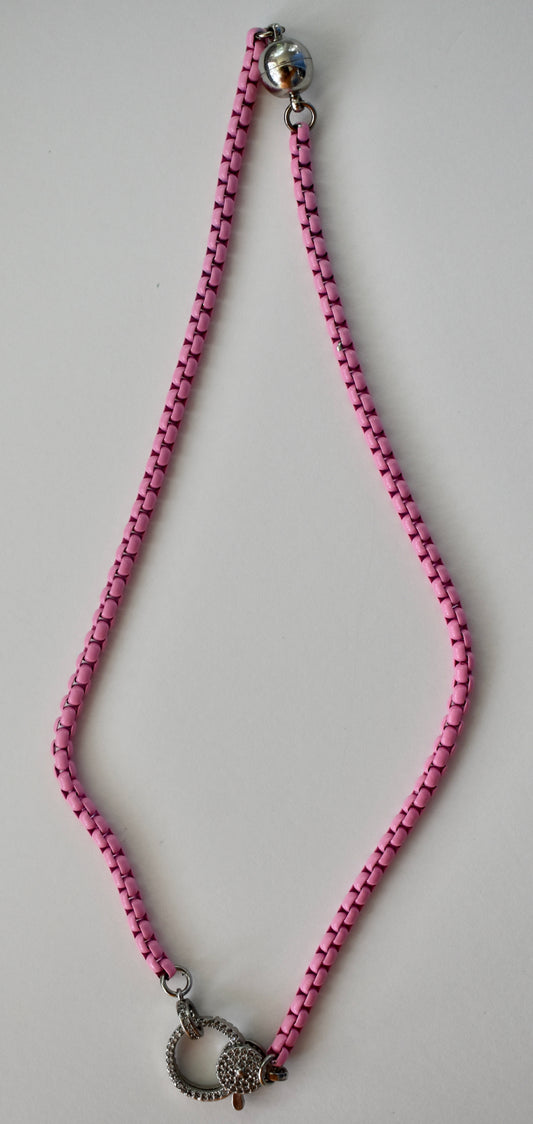 Pink Chain Necklace