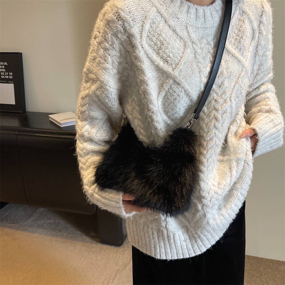 Fox Fur Shoulder bag