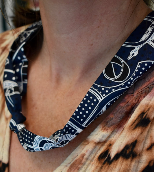 Bandy Your a Fine Girl Scarf Necklace